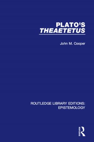 Cover of the book Plato's Theaetetus by Kenneth L. Parker, Eric J. Carlson