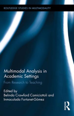 Cover of the book Multimodal Analysis in Academic Settings by James F. Short, Jr.