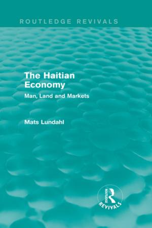 Cover of the book The Haitian Economy (Routledge Revivals) by Pierre Crosson