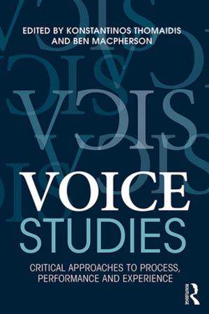 Cover of the book Voice Studies by Scott Bass, Masato Oka, Jill Norton, Robert Morris *Deceased*