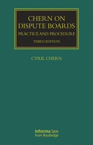 Cover of the book Chern on Dispute Boards by 