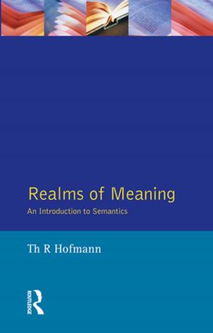 bigCover of the book Realms of Meaning by 