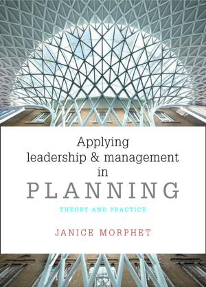 Book cover of Applying leadership and management in planning