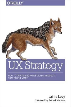 Cover of the book UX Strategy by Shelley Powers