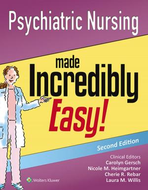 Book cover of Psychiatric Nursing Made Incredibly Easy!