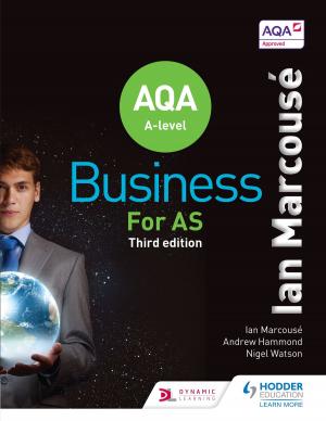 Cover of the book AQA Business for AS (Marcousé) by Carolyn Meggitt, Tina Bruce, Julian Grenier