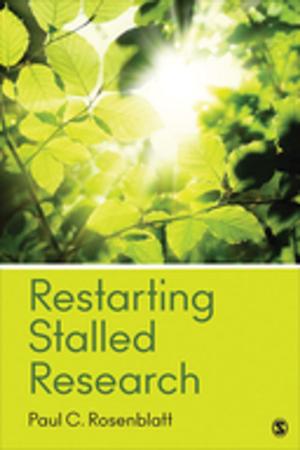 Cover of the book Restarting Stalled Research by Dr. Russell W. Belk, Dr. Robert Kozinets, Eileen Fischer