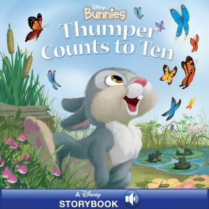 Cover of the book Disney Bunnies: Thumper Counts to Ten by Christine Woodward