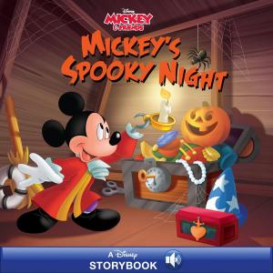 Book cover of Mickey & Friends: Mickey's Spooky Night