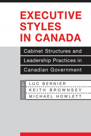 Cover of the book Executive Styles in Canada by Douglas H. Parker