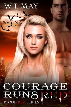 Book cover of Courage Runs Red