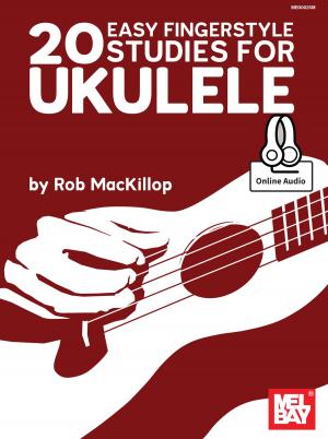 Book cover of 20 Easy Fingerstyle Studies For Ukulele