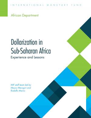 Book cover of Dollarization in Sub-Saharan Africa