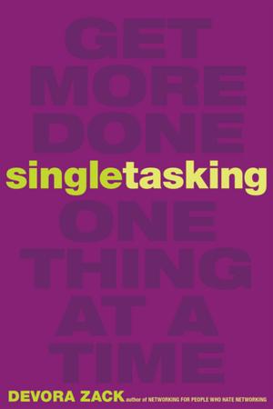 Cover of the book Singletasking by Judith H. Katz, Frederick A. Miller