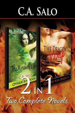Cover of the book 2-in-1: The Werewolf's Mate & The Dragon's Vamp [Other Kin Series Book 1 & Book by Victoria Knightly