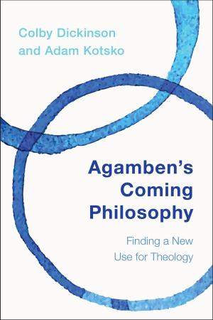 Book cover of Agamben's Coming Philosophy