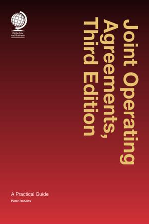Cover of Joint Operating Agreements, Third Edition