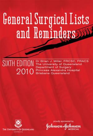 Cover of the book General Surgical Lists and Reminders by Belinda Jeffrey