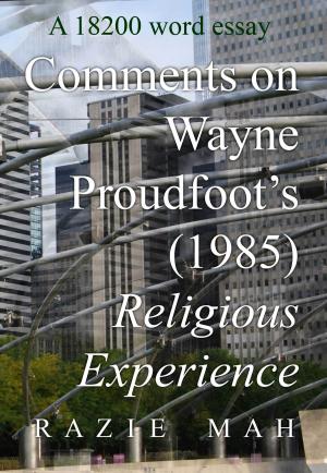 Cover of Comments on Religious Experience (1985) by Wayne Proudfoot