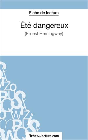 Cover of the book Eté dangereux by Marie Mahon, fichesdelecture.com