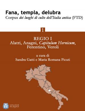 Book cover of Fana, templa, delubra. Corpus dei luoghi di culto dell'Italia antica (FTD) - 1