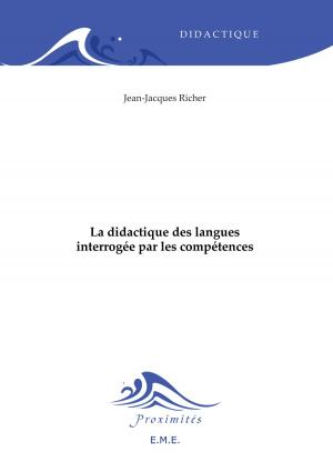 Cover of the book La didactique des langues interrogée par les compétences by René Nouailhat