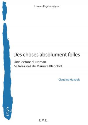 Cover of the book Des choses absolument folles by Régis Dericquebourg