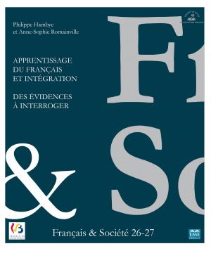 Cover of the book Apprentissage du français et Intégration by Le Langage & l'Homme