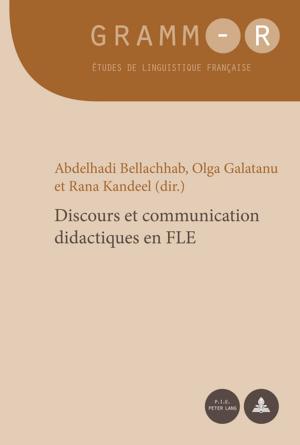 Cover of the book Discours et communication didactiques en FLE by Sean Steel