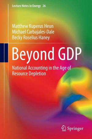 Cover of the book Beyond GDP by Víctor M. Toledo, Manuel González de Molina