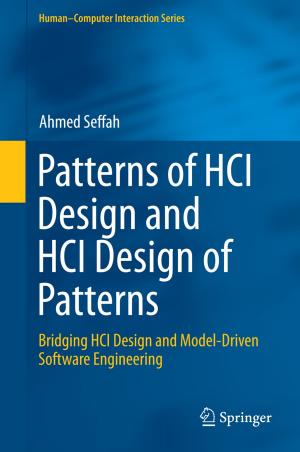Book cover of Patterns of HCI Design and HCI Design of Patterns