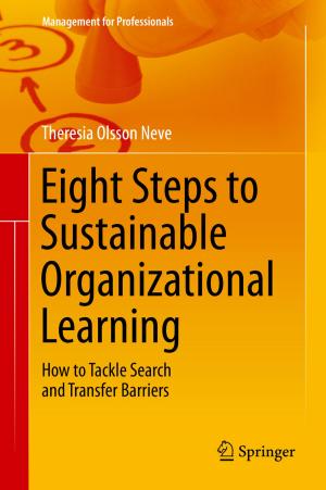 Cover of the book Eight Steps to Sustainable Organizational Learning by Jens O. Zinn