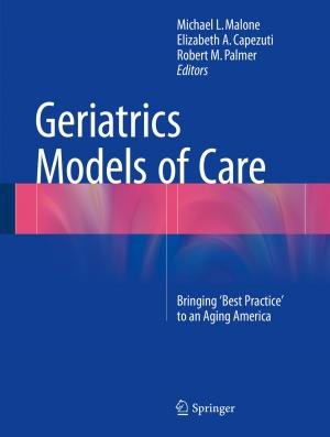Cover of Geriatrics Models of Care