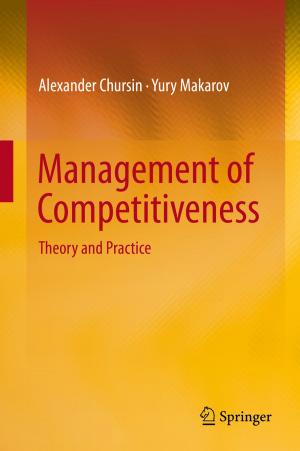 Cover of the book Management of Competitiveness by Christel Price