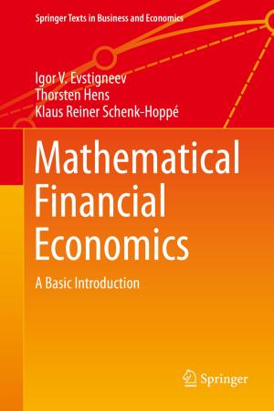 Cover of the book Mathematical Financial Economics by Dan Xu