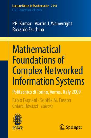Cover of the book Mathematical Foundations of Complex Networked Information Systems by Rui F. M. Lobo