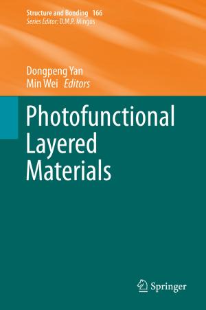 Cover of the book Photofunctional Layered Materials by Alain Bélanger, Patrick Sabourin
