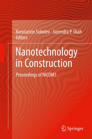 Cover of the book Nanotechnology in Construction by Monika Schillat, Marie Jensen, Marisol Vereda, Rodolfo A. Sánchez, Ricardo Roura
