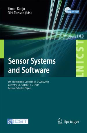 Cover of the book Sensor Systems and Software by Tareef Hayat Khan