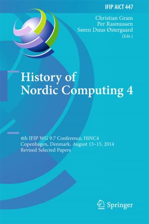 bigCover of the book History of Nordic Computing 4 by 