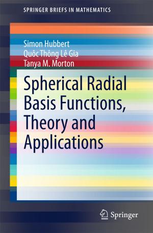Book cover of Spherical Radial Basis Functions, Theory and Applications
