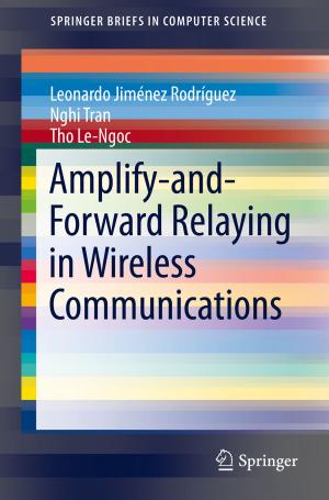 Cover of the book Amplify-and-Forward Relaying in Wireless Communications by Ulisses  Terto Neto