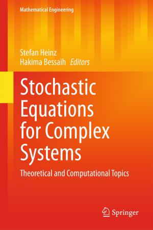 Cover of the book Stochastic Equations for Complex Systems by Sara El Khoury, Anies Al-Hroub