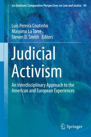 Cover of the book Judicial Activism by Iraj Sadegh Amiri, Masih Ghasemi