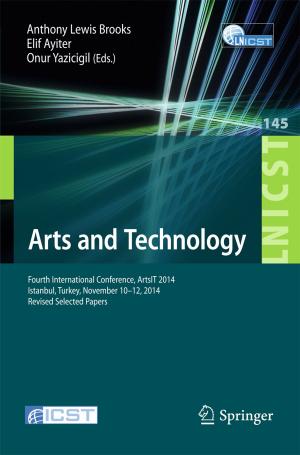 Cover of the book Arts and Technology by Judith Inggs