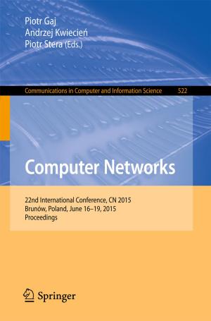 Cover of the book Computer Networks by Anthony L. Caterini, Dong Eui Chang