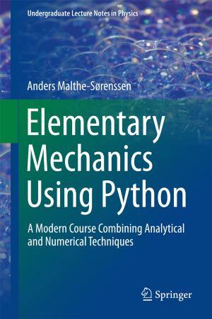 Cover of the book Elementary Mechanics Using Python by Lia Blaj-Ward