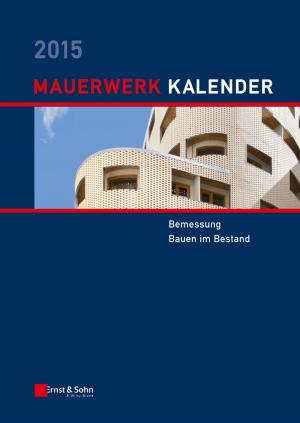 Cover of the book Mauerwerk Kalender 2015 by David J. Powell