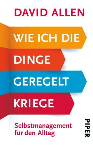 Cover of the book Wie ich die Dinge geregelt kriege by Dieter Kreutzkamp
