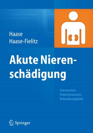 Cover of the book Akute Nierenschädigung by Alessandra Cozzolino